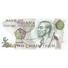 P14c Ghana - 2 Cedis Year 1978